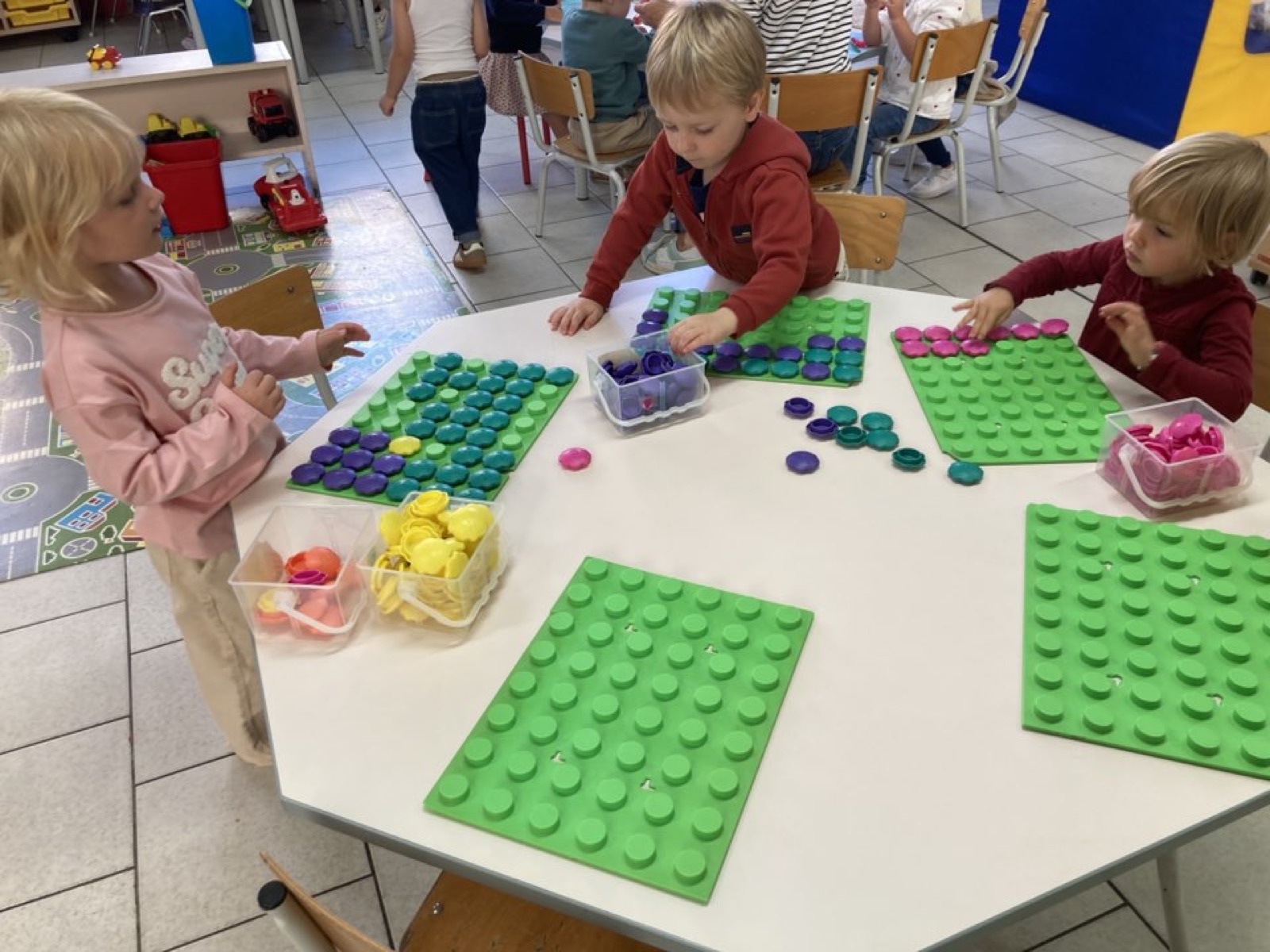 Atelier de jeux en classe